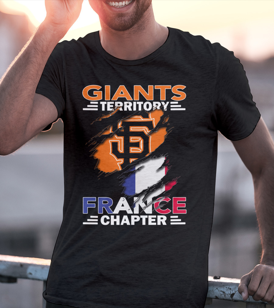 San Francisco Giants Territory France Chapter Fan Club T-Shirt