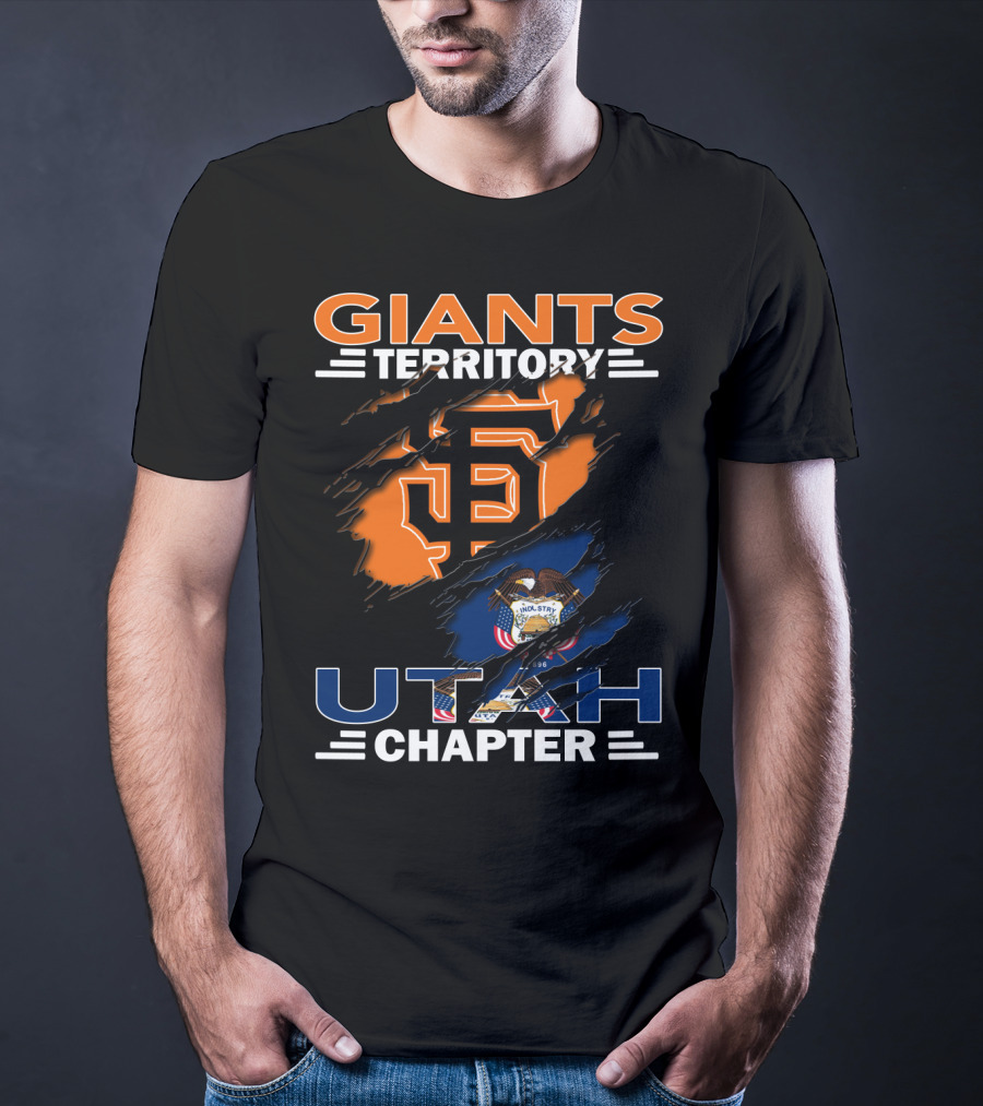 San Francisco Giants Territory Utah Chapter Fan Base T-Shirt