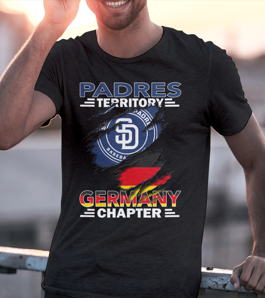 San Diego Padres Baseball Germany Chapter Padres Territory T-Shirt