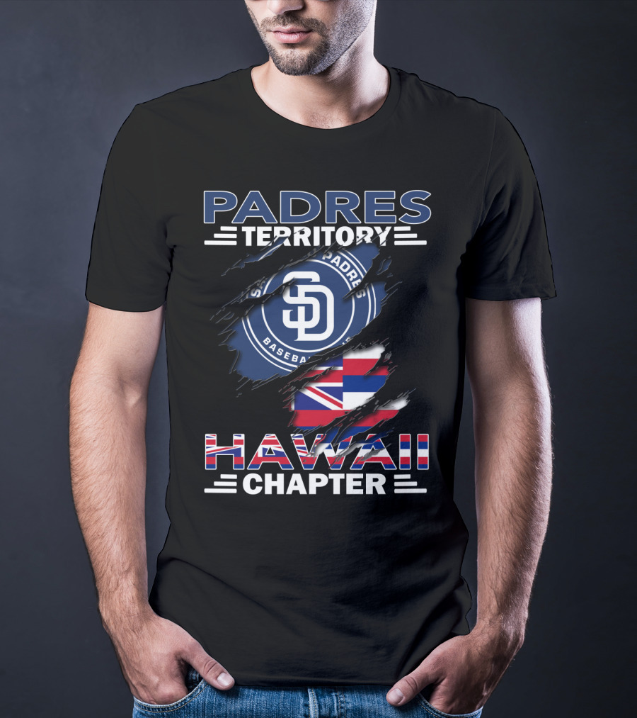 Padres Territory San Diego Baseball Hawaii Chapter T-Shirt