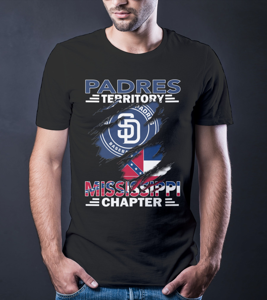 Padres Territory San Diego Mississippi Chapter T-Shirt