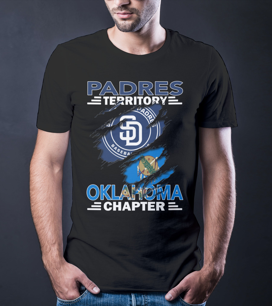 Padres Territory Oklahoma Chapter San Diego Baseball Fans T-Shirt