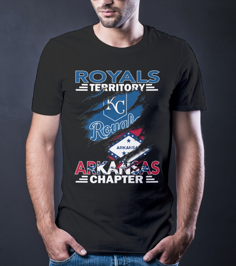 Royals Territory KC Royals Arkansas Chapter T-Shirt