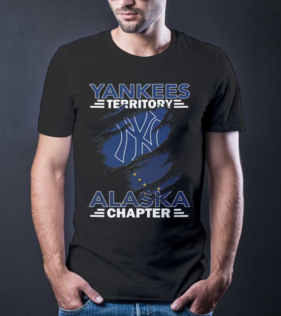 Yankees Territory Alaska Chapter Flag Emblem T-Shirt