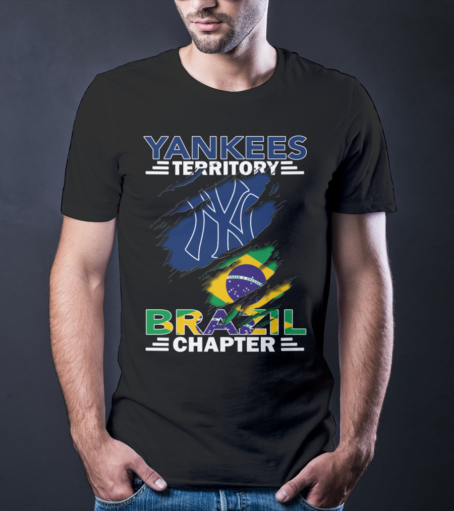 Yankees Territory Brazil Chapter Flag T-Shirt