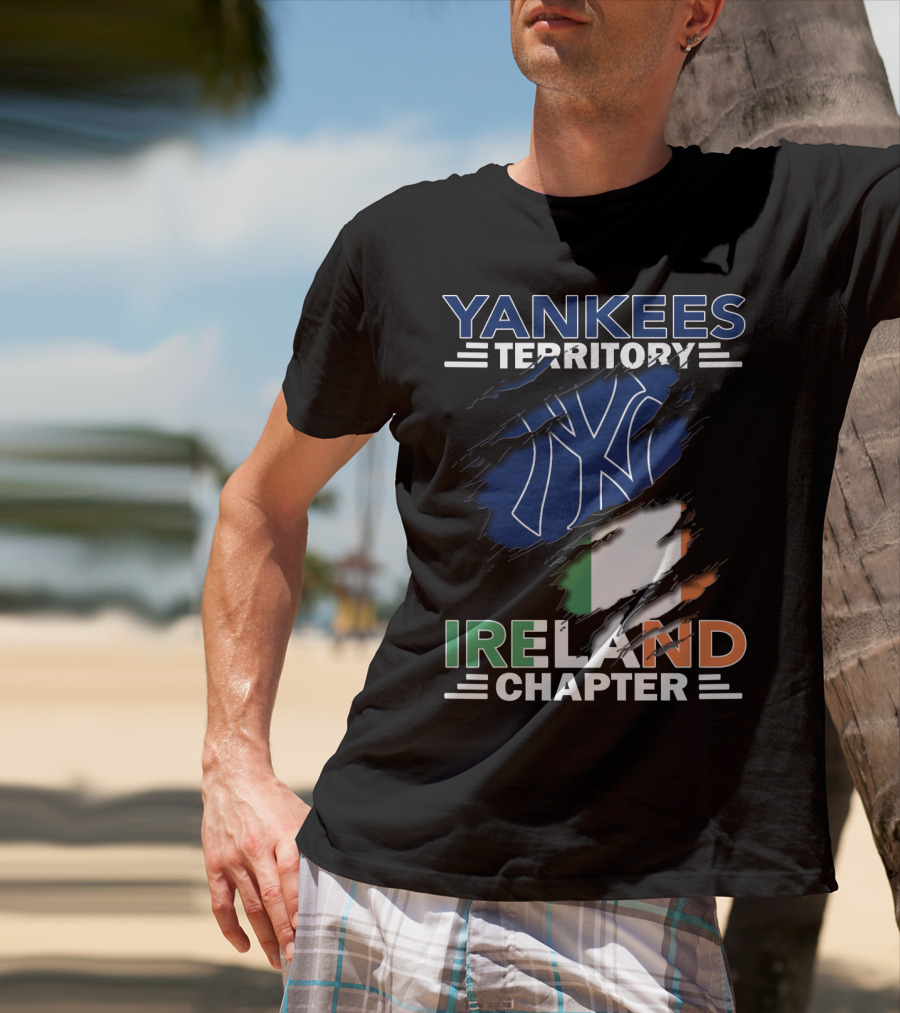 Yankees Territory Ireland Chapter With Flag And Iconic T-Shirt