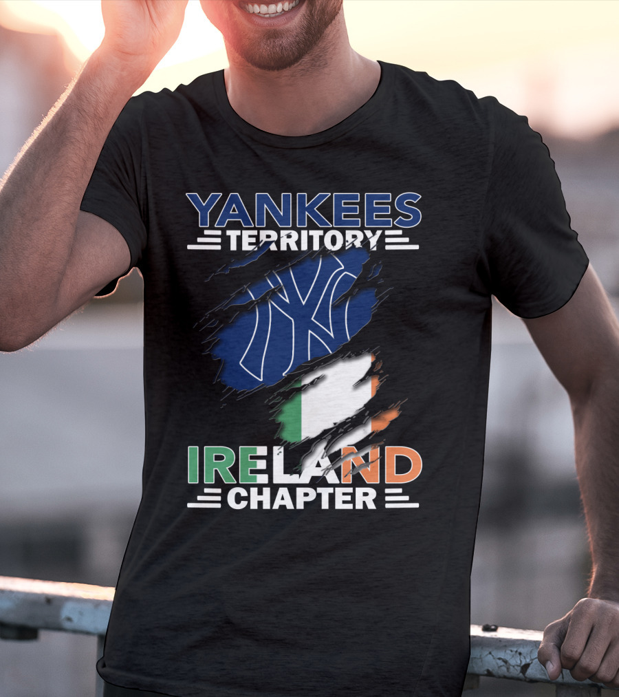 Yankees Territory Ireland Chapter With Flag And Iconic T-Shirt