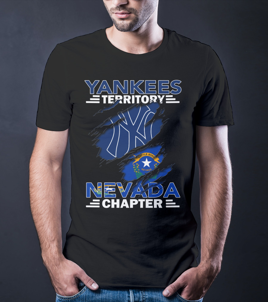 Yankees Territory Battle Born Nevada Chapter T-Shirt