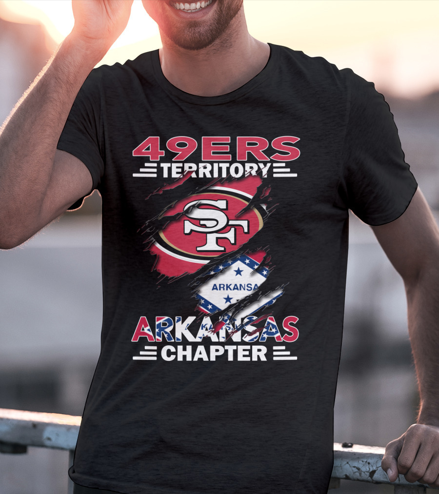 49ers Territory SF Logo Arkansas Chapter T-Shirt
