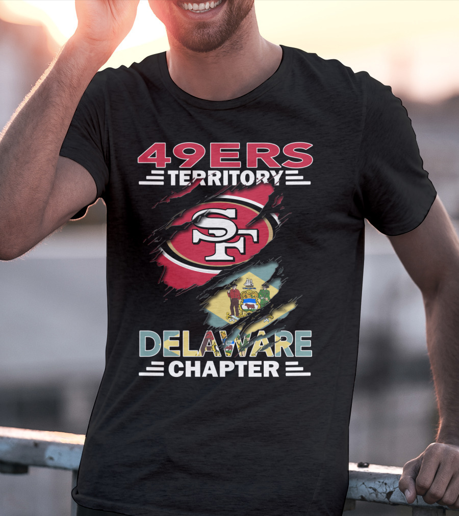 49ers Territory SF Logo Delaware Chapter T-Shirt