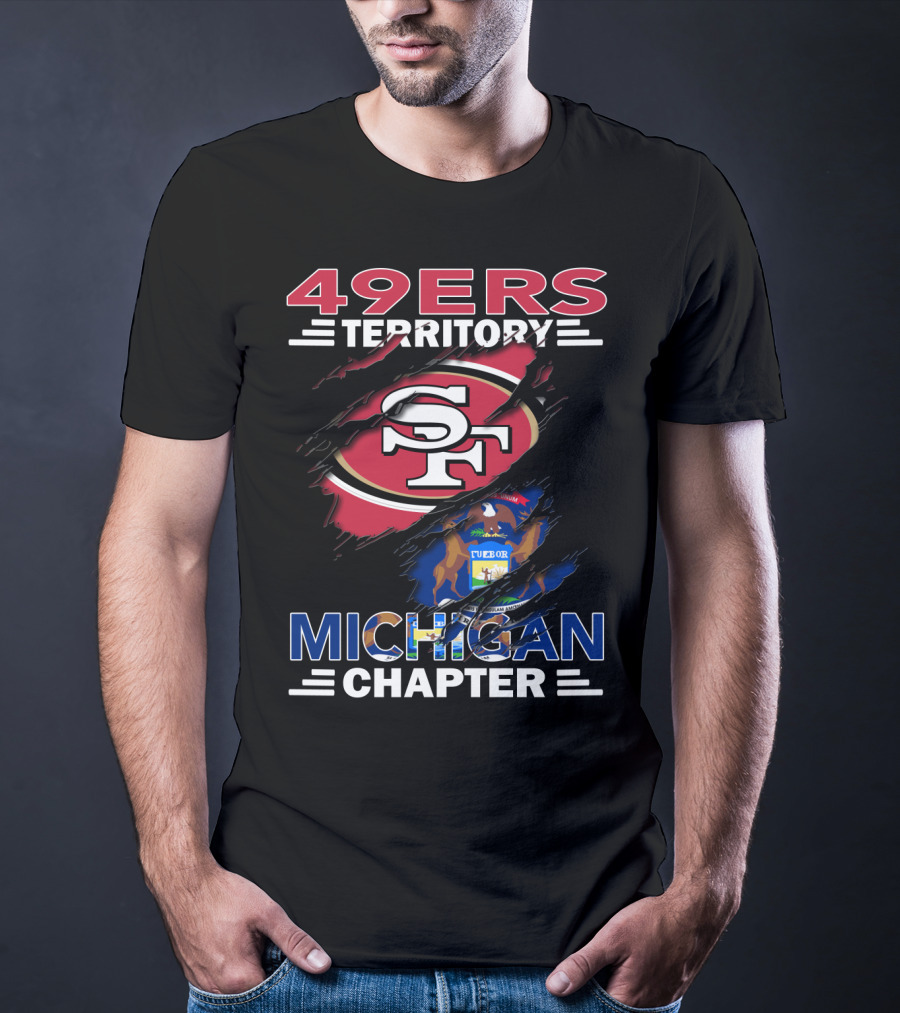 49ers Territory SF Logo Michigan Chapter T-Shirt