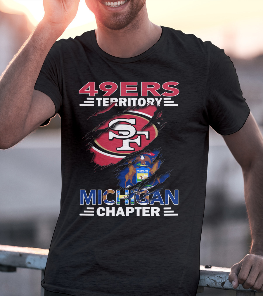 49ers Territory SF Logo Michigan Chapter T-Shirt