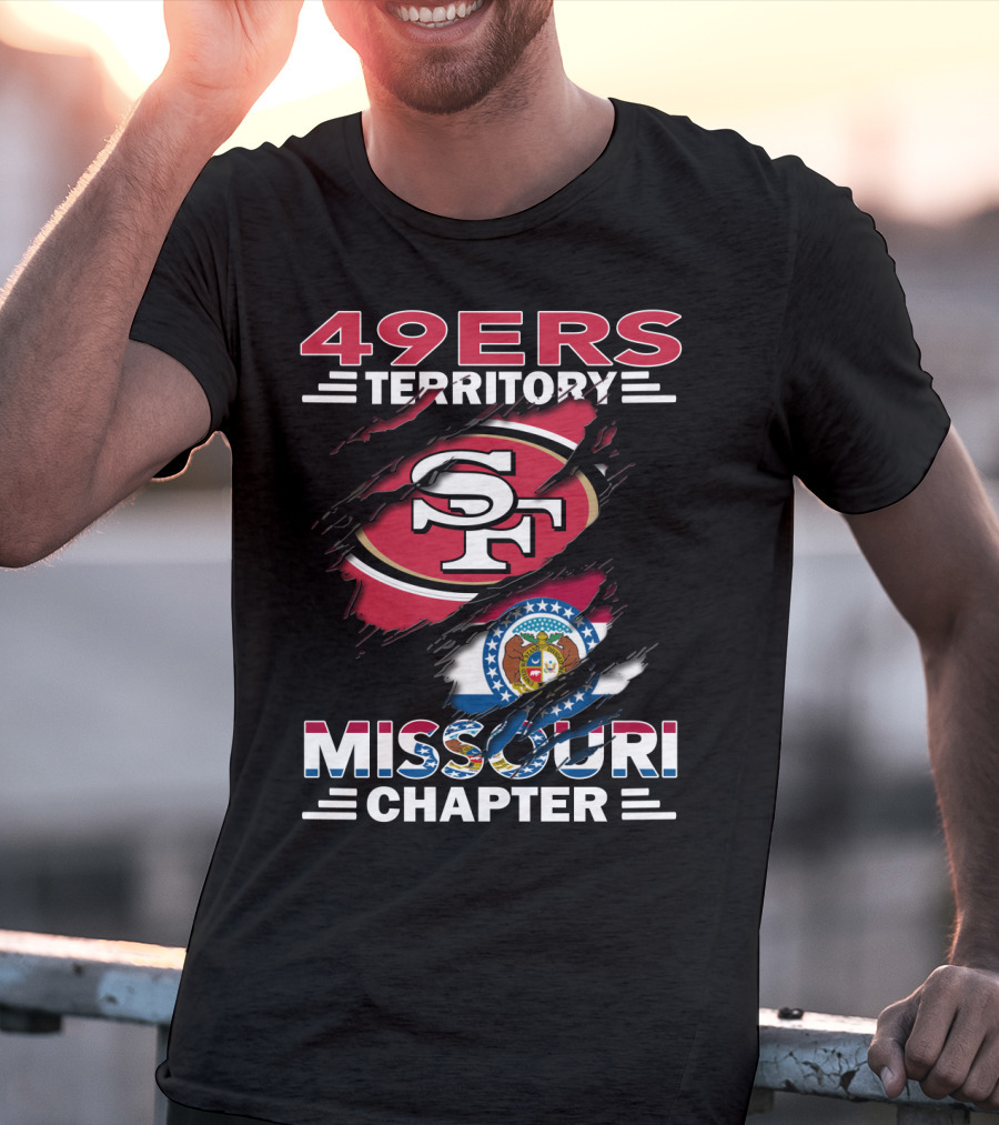 49ers Territory Missouri Chapter SF Logo State Seal T-Shirt