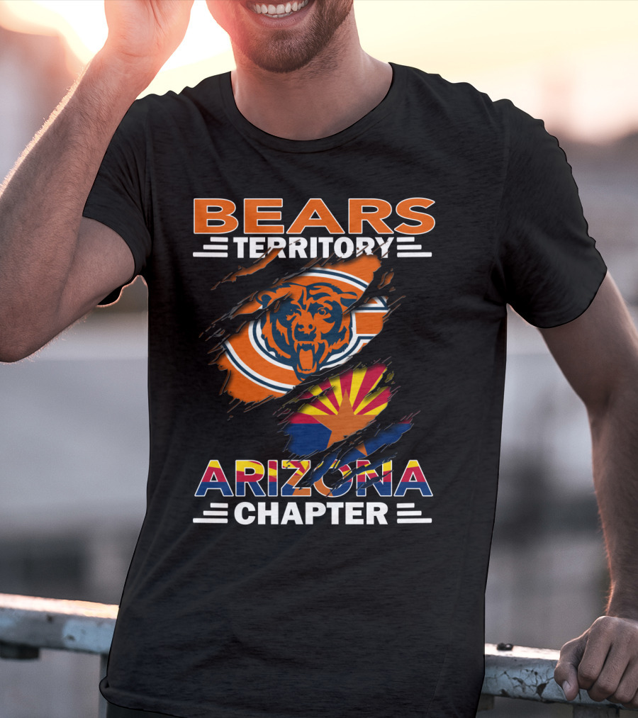 Bears Territory Arizona Chapter Chicago Football Fan Zone T-Shirt