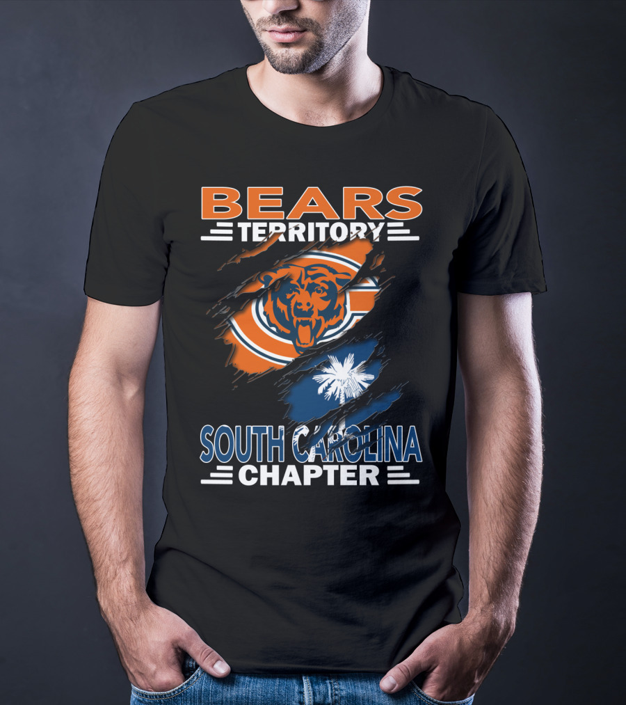 Bears Territory South Carolina Chapter Palmetto Football Fan Club T-Shirt