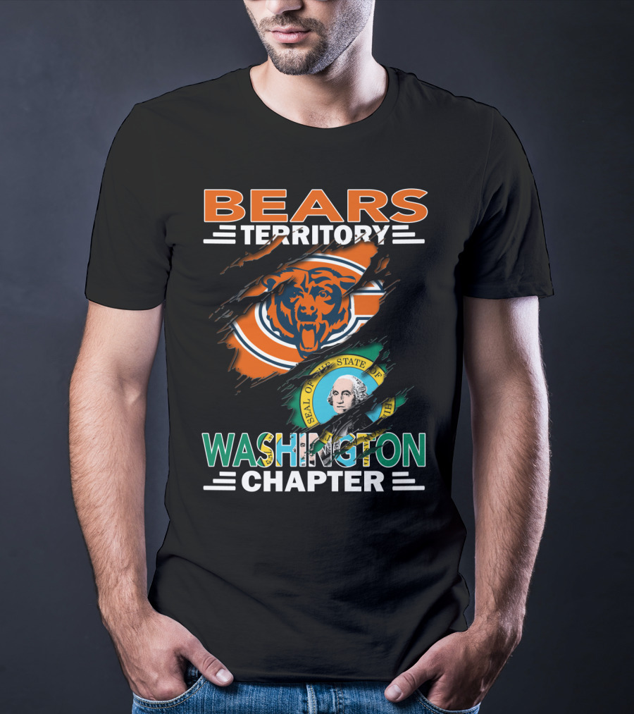 Bears Territory Washington Chapter State Seal T-Shirt
