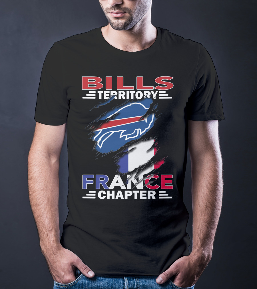 Bills Territory France Chapter Buffalo Football Fan Group T-Shirt