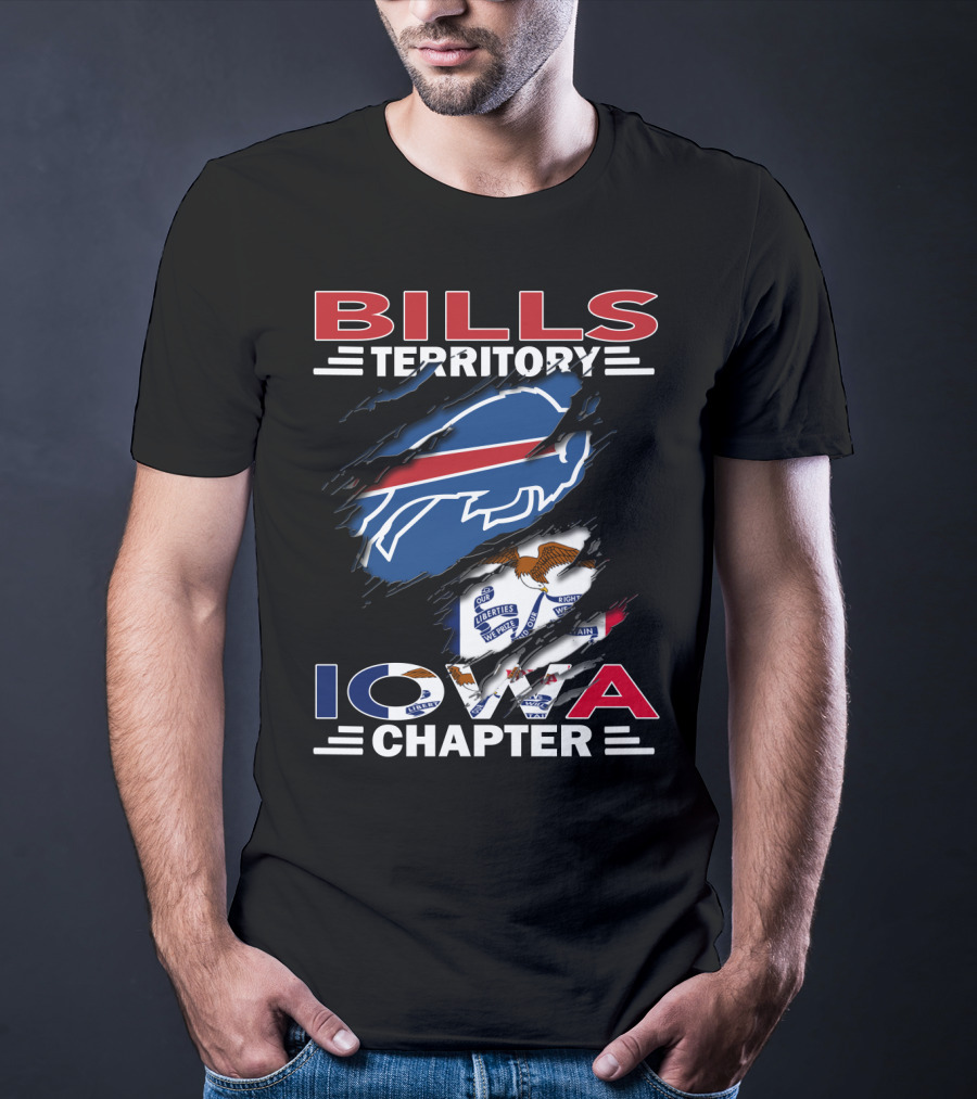 Bills Territory Iowa Chapter Buffalo Bills Fan Club T-Shirt
