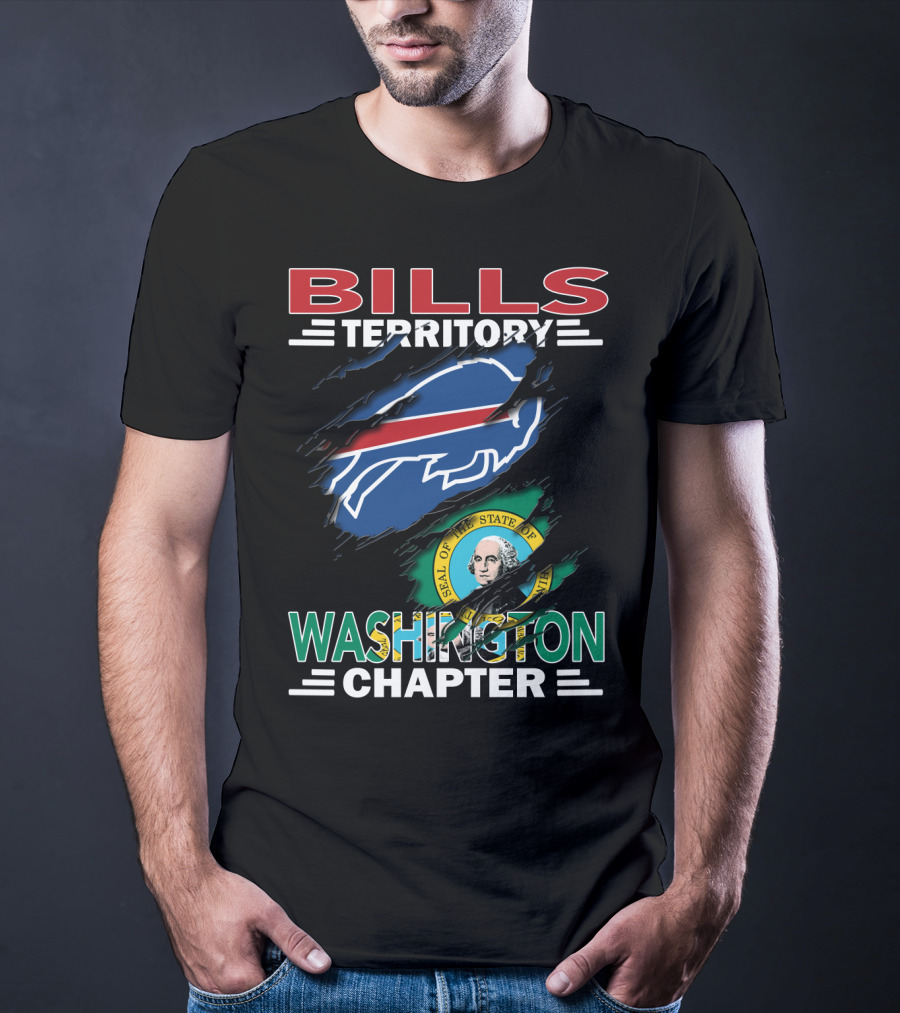Bills Territory Washington Chapter Seal T-Shirt