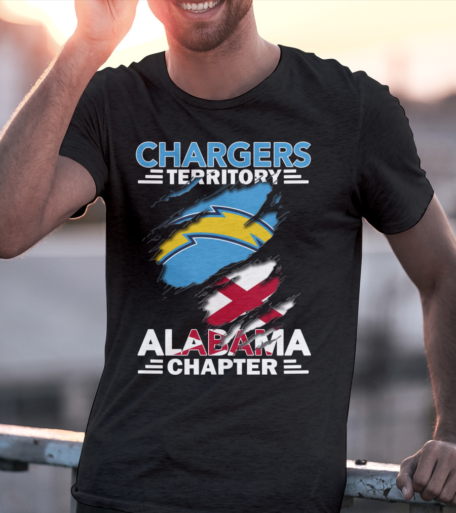 Chargers Territory Alabama Chapter NFL Fans Unite T-Shirt