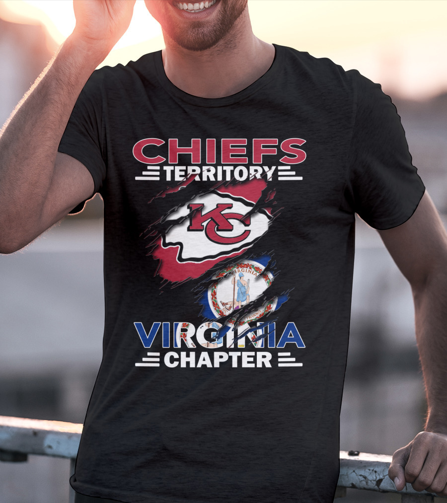 Chiefs Territory Kansas City Virginia Chapter T-Shirt