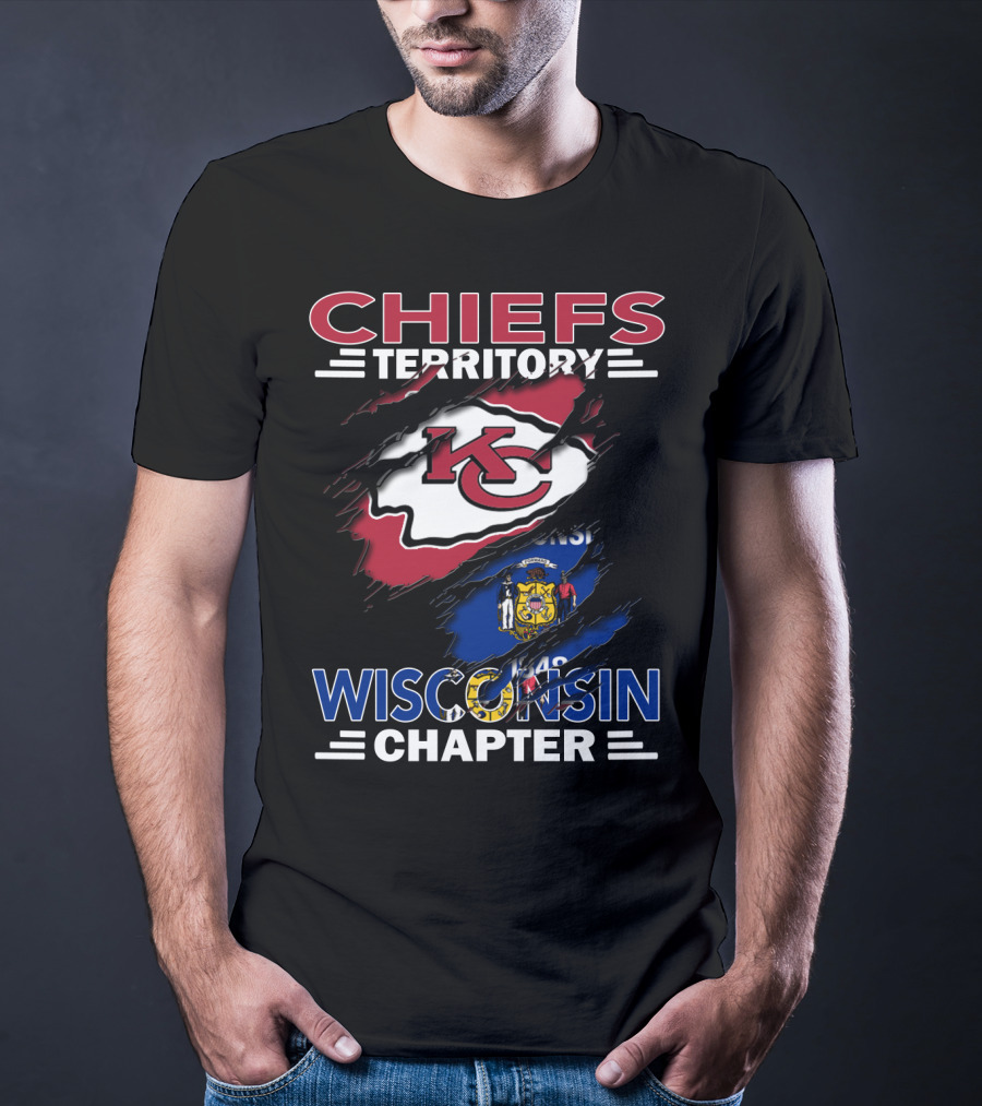 Chiefs Territory KC Wisconsin Chapter T-Shirt