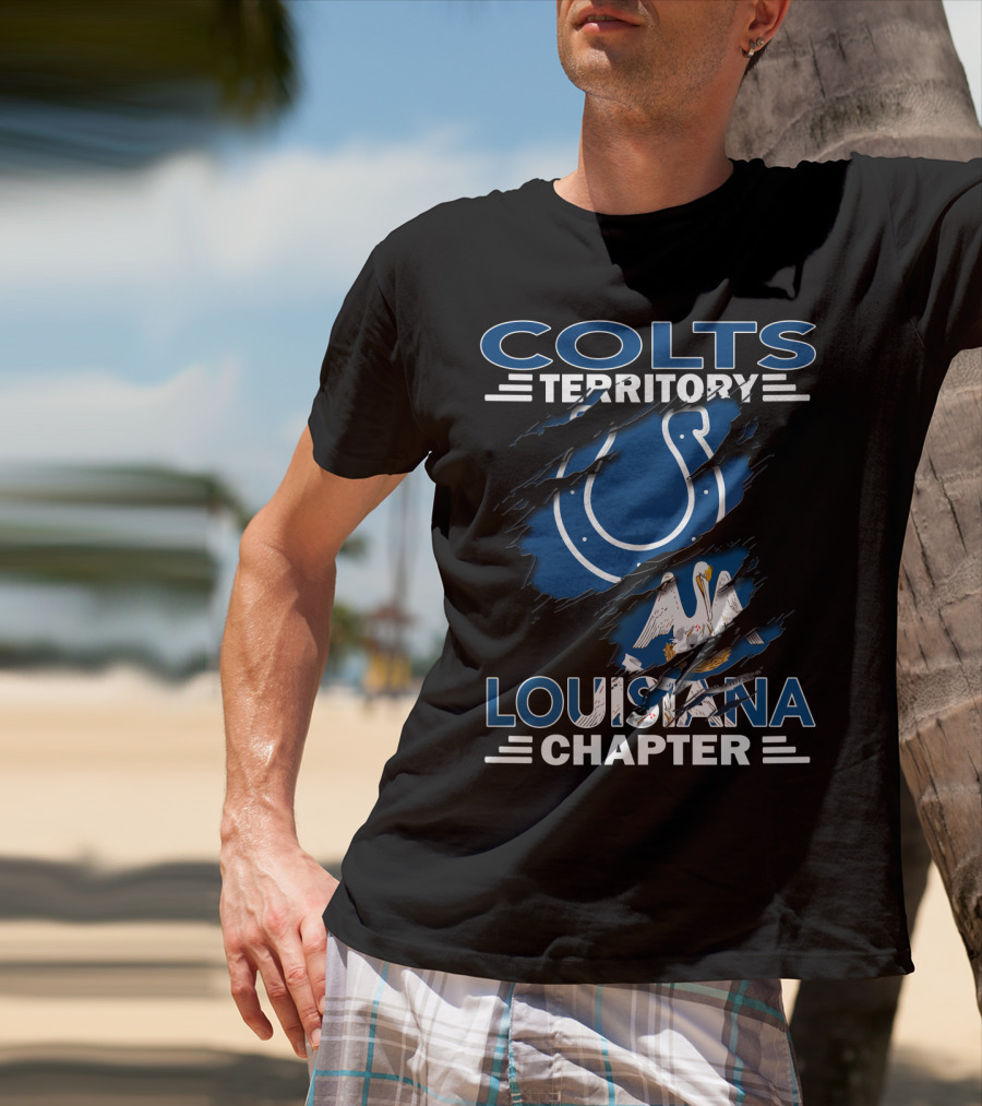 Colts Territory Louisiana Chapter Pelican T-Shirt