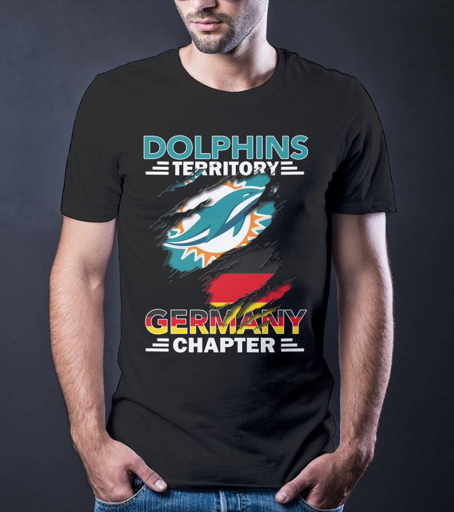 Dolphins Territory Germany Chapter Miami Dolphins T-Shirt
