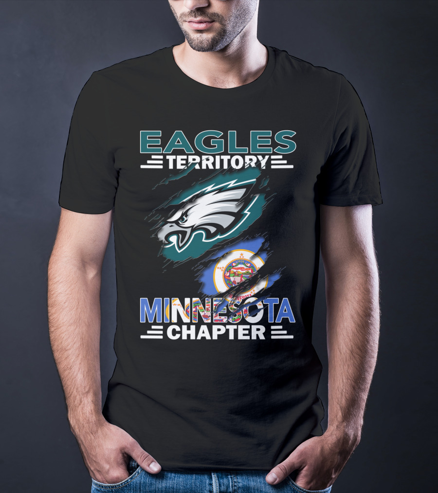 Eagles Territory Minnesota Chapter NFL Fan Club T-Shirt