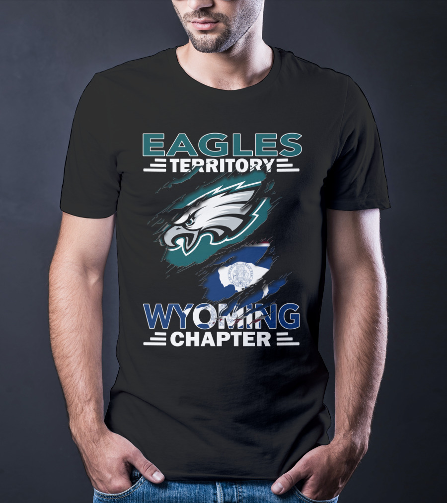 Eagles Territory Wyoming Chapter Fan Community Connections T-Shirt