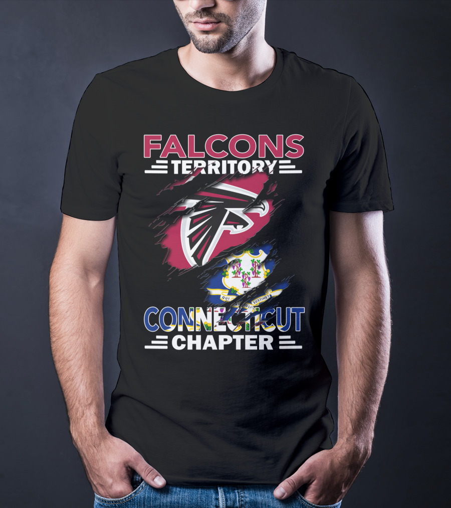 Falcons Territory Connecticut Chapter NFL Logo T-Shirt