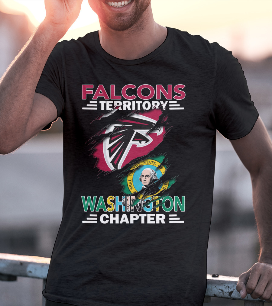 Falcons Territory Washington Chapter Seal T-Shirt
