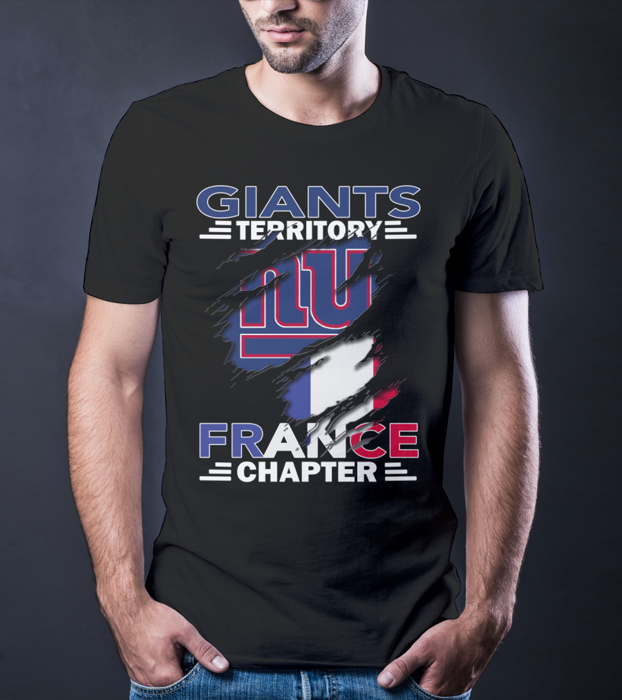 New York Giants Territory France Chapter T-Shirt