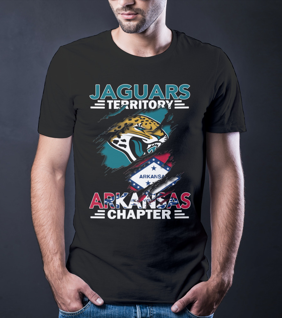 Jaguars Territory Arkansas Chapter Arkansas Flag Jaguar T-Shirt