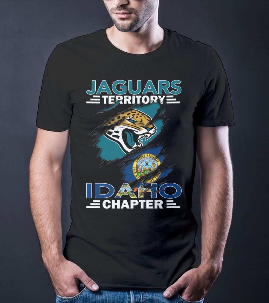 Jaguars Territory Idaho Chapter Great Seal Of Idaho T-Shirt