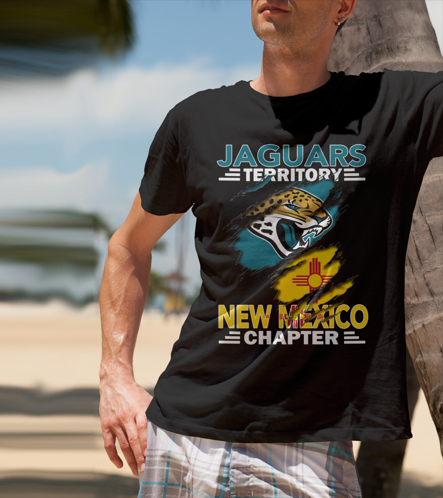 Jaguars Territory New Mexico Chapter State Pride And Team Spirit T-Shirt