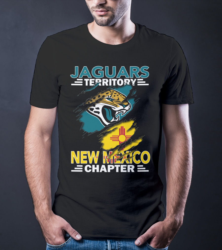 Jaguars Territory New Mexico Chapter State Pride And Team Spirit T-Shirt