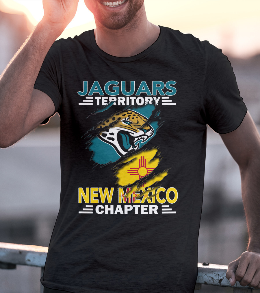 Jaguars Territory New Mexico Chapter State Pride And Team Spirit T-Shirt