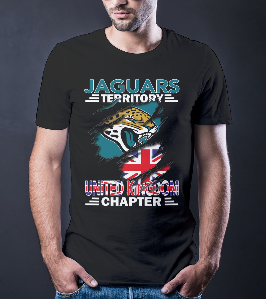 Jaguars Territory United Kingdom Chapter Union Flag T-Shirt