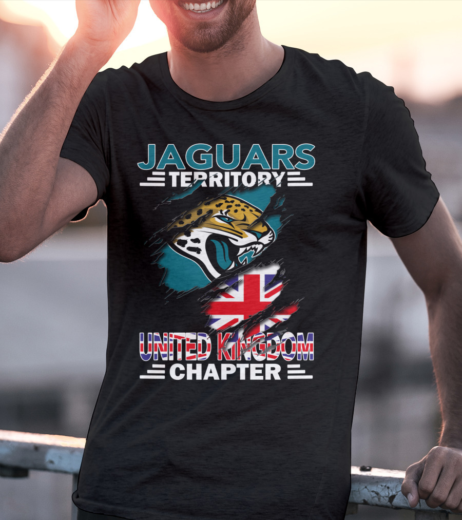 Jaguars Territory United Kingdom Chapter Union Flag T-Shirt