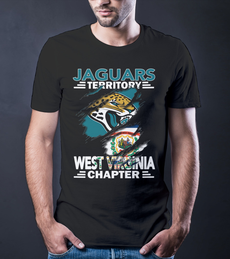 Jaguars Territory West Virginia Chapter Flag Edition T-Shirt