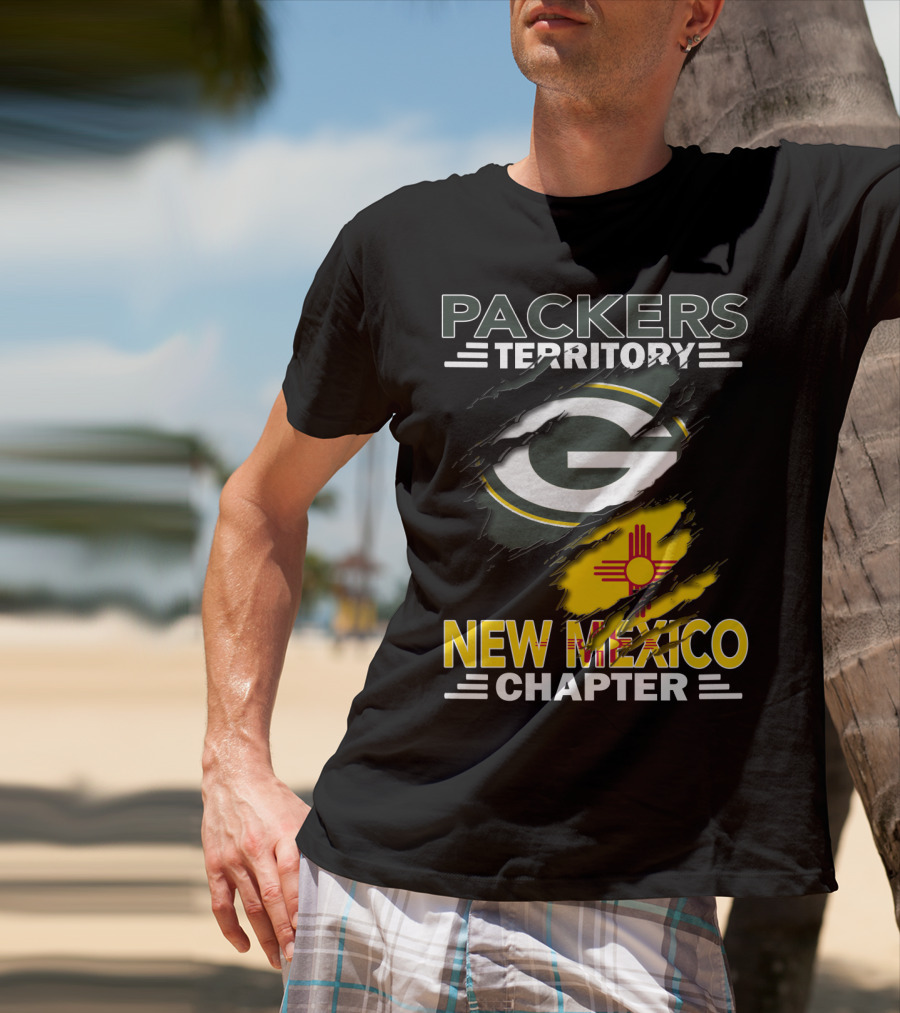 Packers Territory New Mexico Chapter G Logo And Zia T-Shirt
