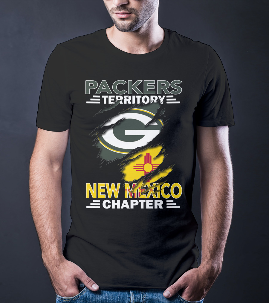 Packers Territory New Mexico Chapter G Logo And Zia T-Shirt