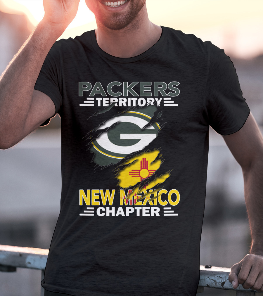 Packers Territory New Mexico Chapter G Logo And Zia T-Shirt
