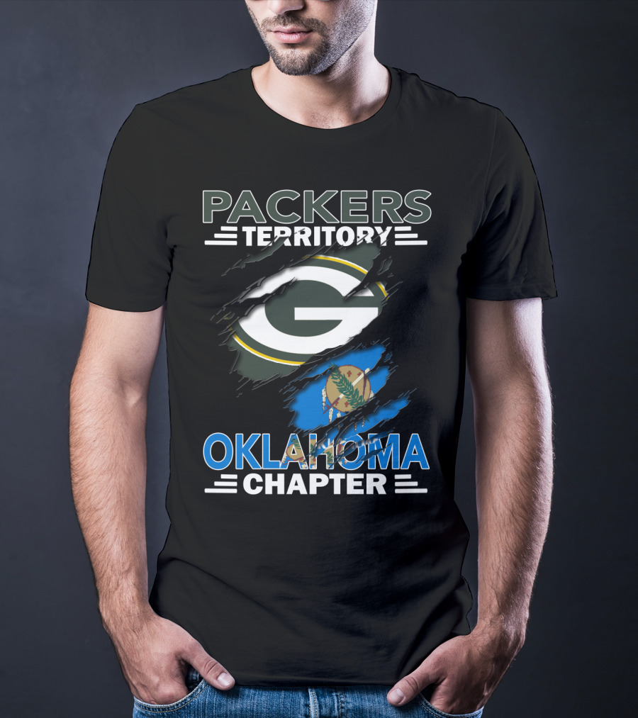 Packers Territory Oklahoma Chapter Green And Blue T-Shirt