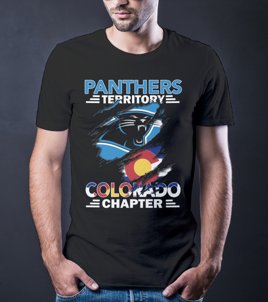 Panthers Territory Colorado Chapter NFL Fan Club T-Shirt