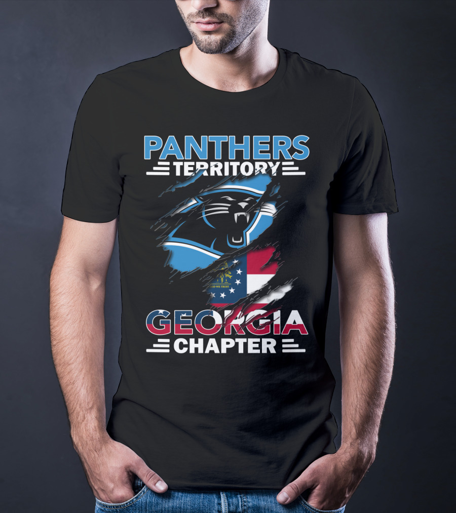 Panthers Territory Georgia Chapter Flag T-Shirt
