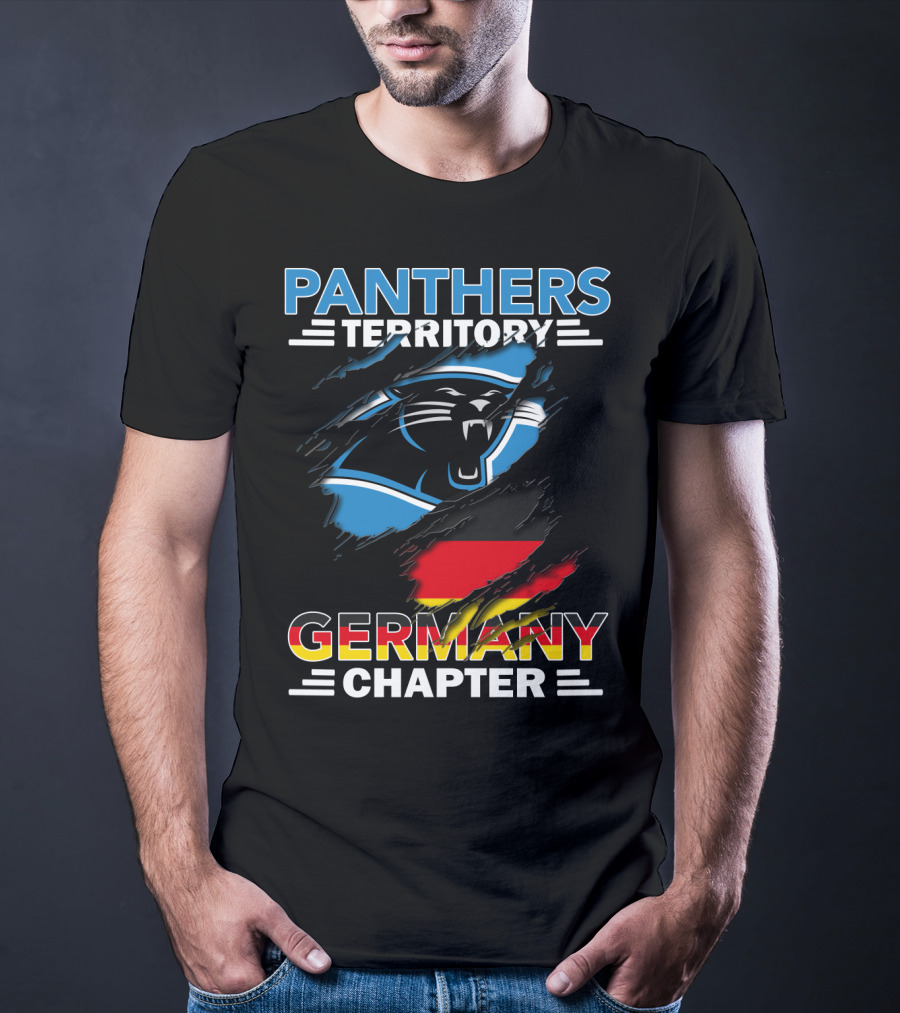 Panthers Territory Germany Chapter Flag T-Shirt