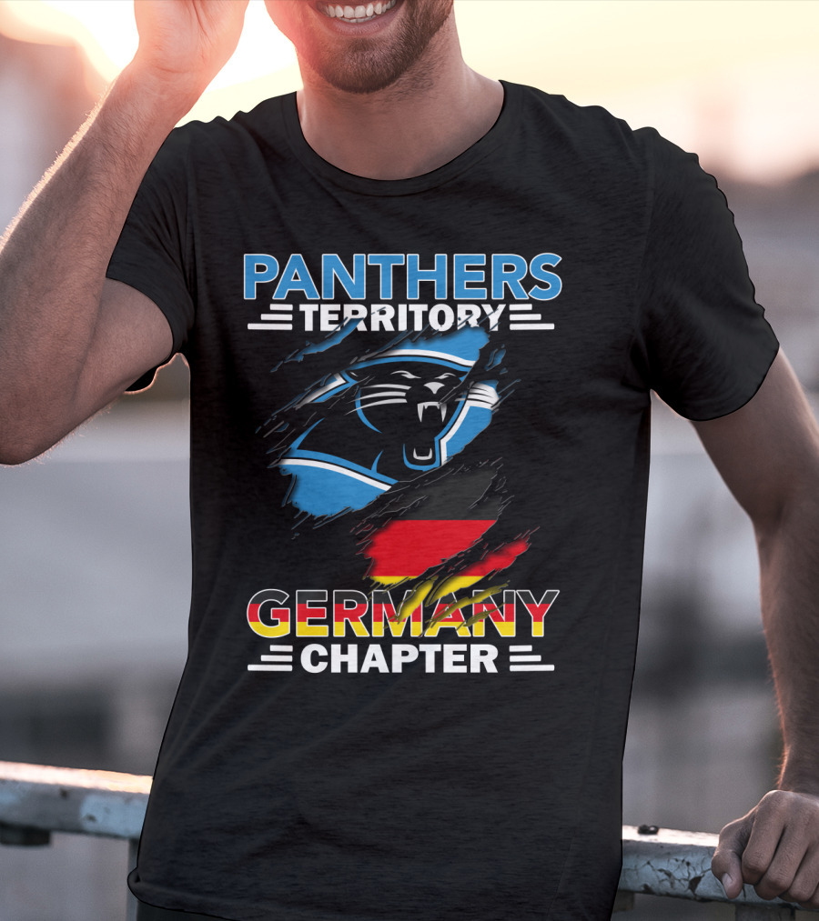 Panthers Territory Germany Chapter Flag T-Shirt