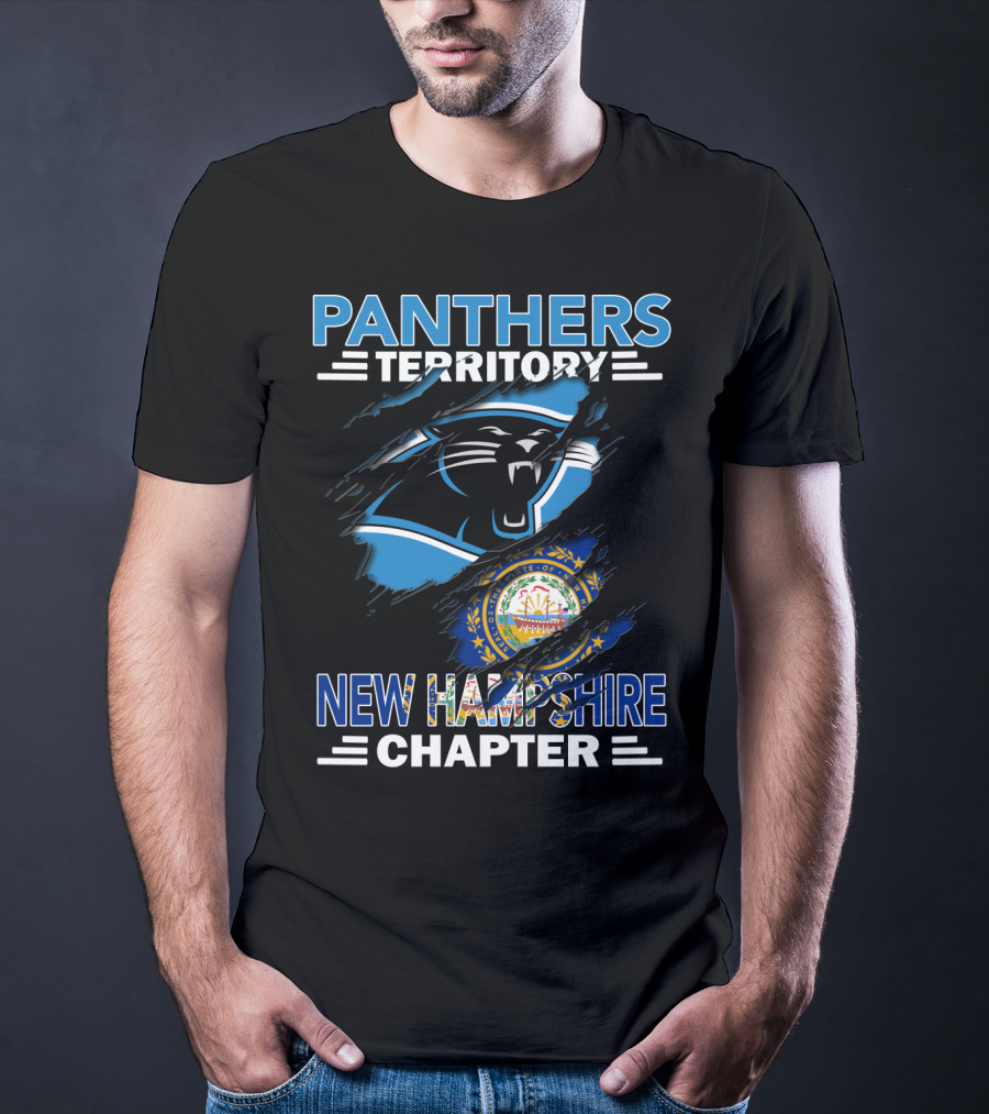 Panthers Territory New Hampshire Chapter State Seal T-Shirt